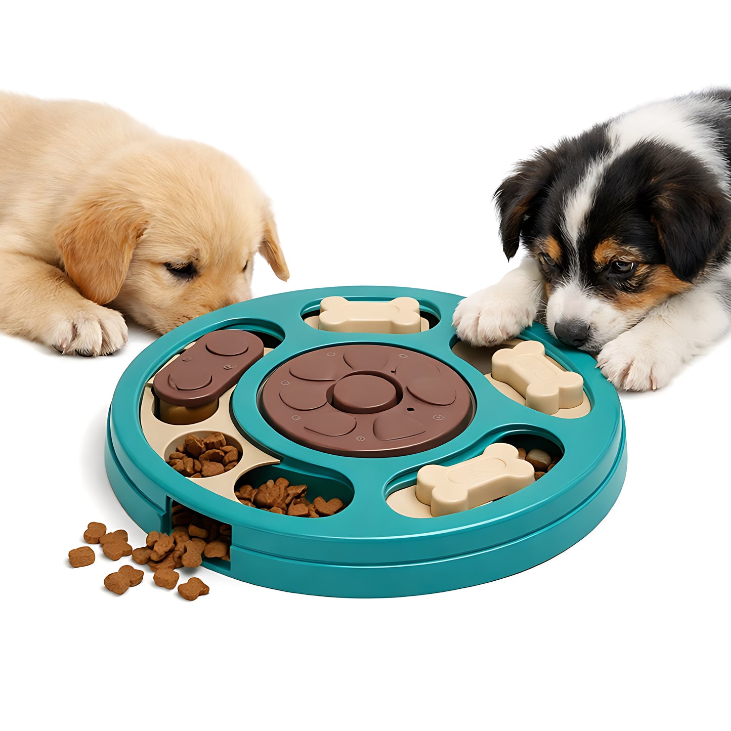 Smart Interactive Puzzle Dog Toy – Boredom Buster & Treat Dispenser for Dogs
