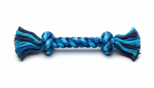 Durable Cotton Rope Tug Dog Toy for Teeth Cleaning