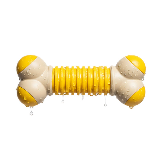 Indestructible Dog Chew Toy – Ultra Durable Rubber Bone for Aggressive Chewers & Training